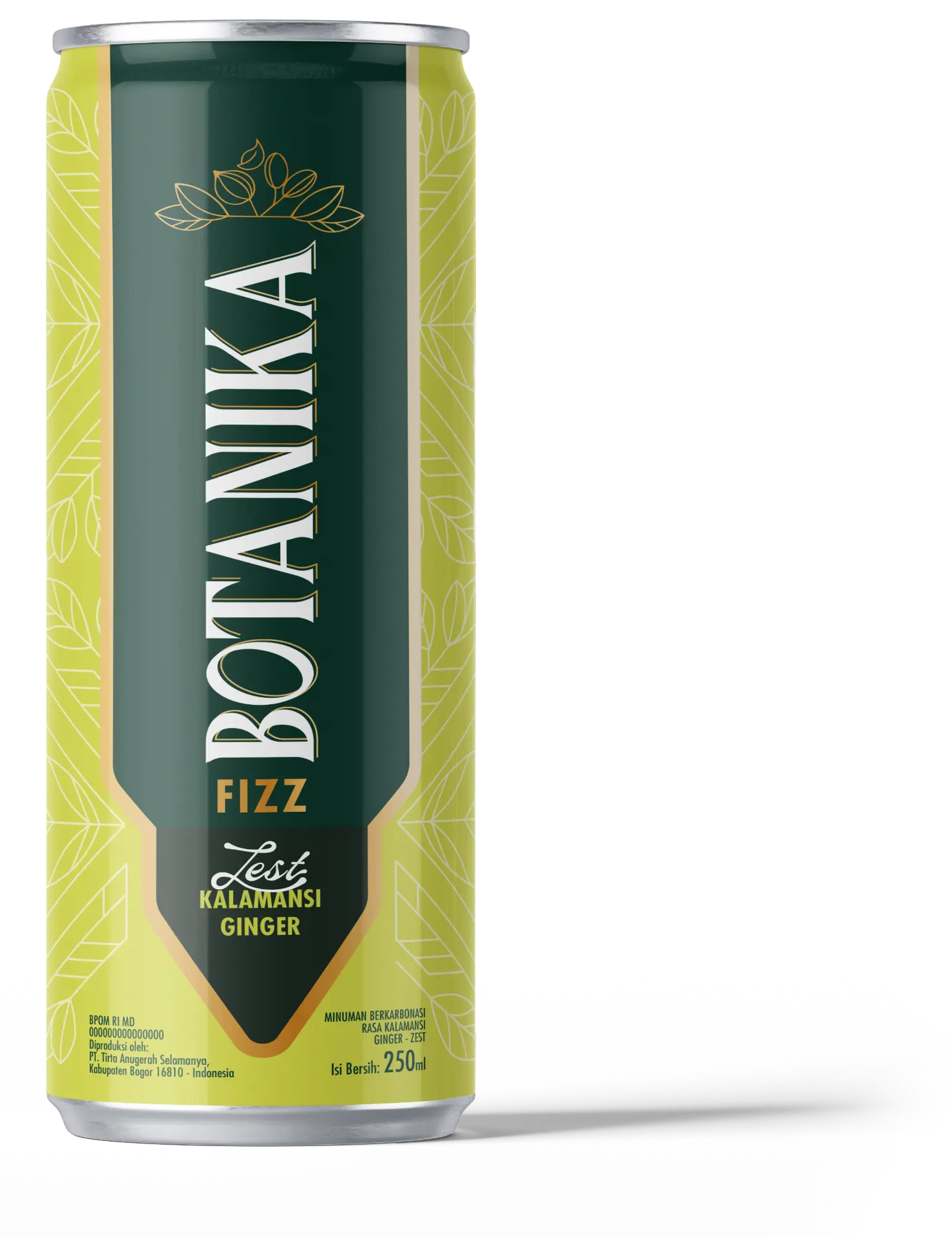 BOTANIKA Zest Fizz 250ml can